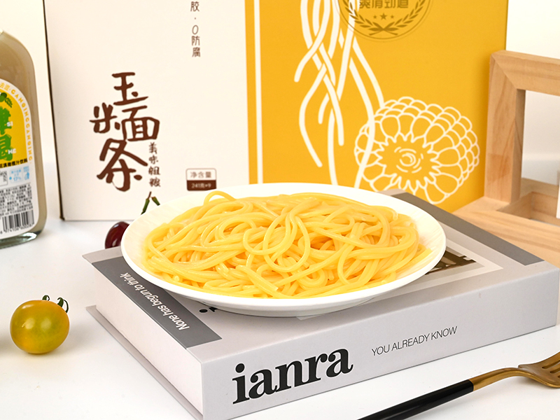 上新 | 一口田里有草玉米面条，清爽入夏~